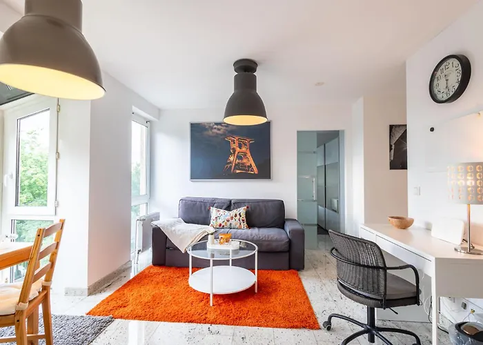 Rob's Place - Ruhige 2-zi-city-oase Mit Panorama über Den Weberplatz Apartamento Essen