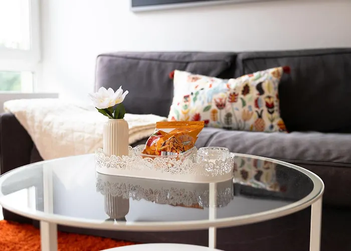 Apartamento Rob's Place - Ruhige 2-zi-city-oase Mit Panorama über Den Weberplatz